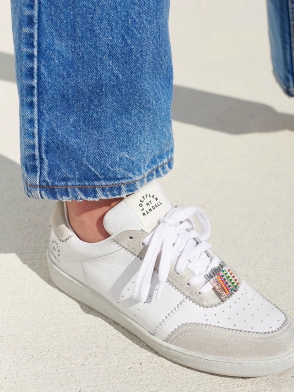 Loeffler Randall Keeley Sneakers in White